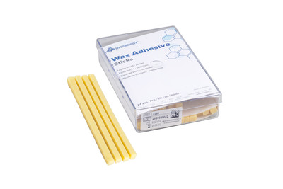 Wax adhesive in sticks