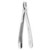 Forceps - upper incisals and canines