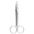Crown Scissors - STRAIGHT NOTCHED EDGES CM.10.5